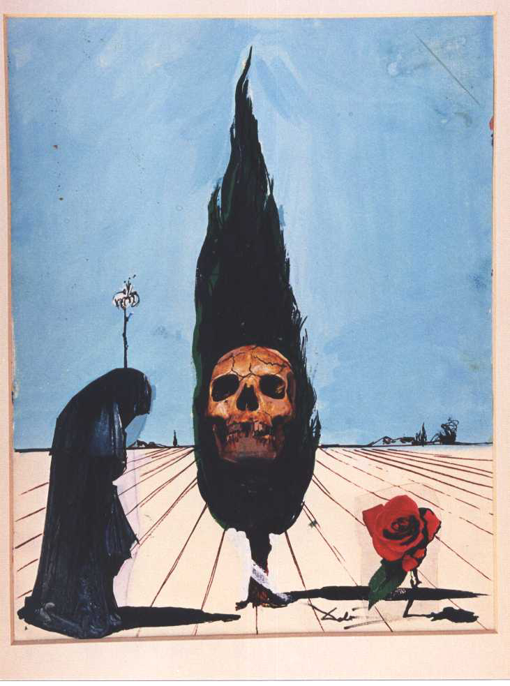 Tarot Watercolors - La Mort